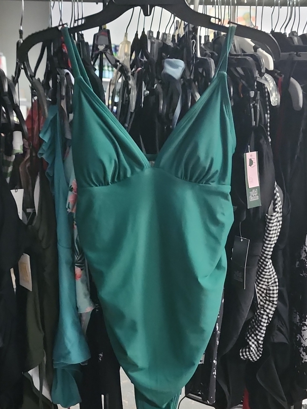 Cupshe Emerald Green One-Piece Swimsuit